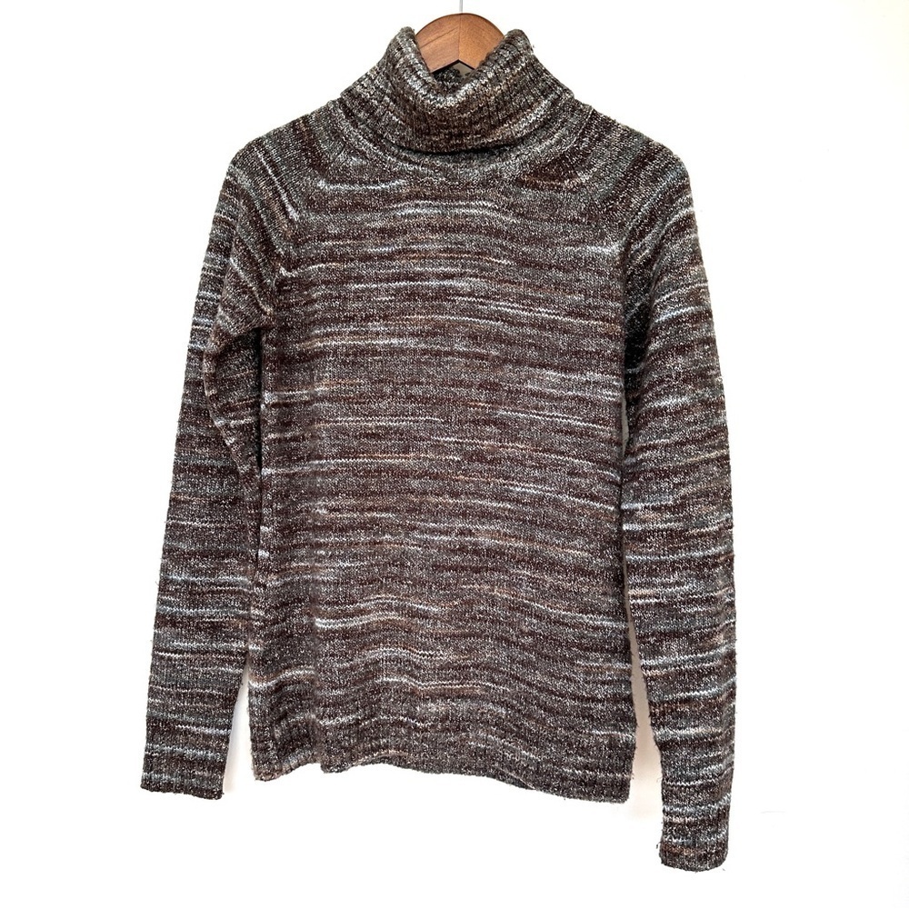 Columbia sweater with turtleneck, raglan, long sleeves, slim fit, cotton blend